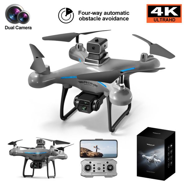 KY102 Drone WIFI Mini Drones avec caméra HD 4K photographie aérienne hélicoptère RC quadrirotor évitement d'obstacles 4K professionnel