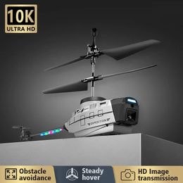 KY202 RC Helicopter 10K Ultra HD Dual Camera Gebest Sensing Intelligent Hovering Obstakel Vermijding Drone Toy Gift 240516