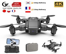 KY905 Mini Drone 4K caméra HD professionnelle Wifi FPV pliable Dron quadrirotor OneKey retour 360 hélicoptère RC roulant Kid039s To7883471