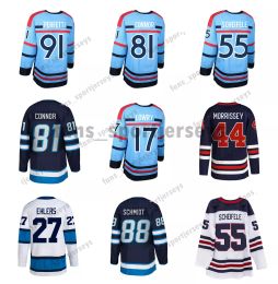 Kyle Connor Nikolai Ehlers RCAF -jubileum Winnipeg "Jets" Hockey Jersey Josh Morrissey Mark Scheifele Adam Lowry Logan Stanley Neal Pionk Alex IaFallo Size S tot 3xl