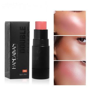 Handaiyan stick blush make-up maquillage bloost stevige sandwich rouge a levre Gemakkelijk te dragen Natuurlijke langdurige make-up