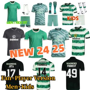 Kyogo Footbl European FC 2023 2024 Derde voetballen Jerseys Celts Celtic Reo McGregor 120 jaar weg Hoops Daiben Jubileum Irish Origins 23/24 shirt