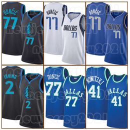 Kyrie Irving Baloncesto Luka Doncic Jerseys Kevin Durant Retro Devin Booker 2023-2024 Ciudad Chris Paul Mesh DeAndre Ayton Hombres Dallas''Mavericks''Camisa Steve Nash