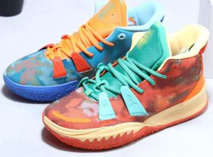 Kyries Irving 7S Mens Basketball Shoes Kyrie 5 Special-Fx Pale Ivory Anime Hip Hop Horus Irving 7 Trainers Outdoor Sports Sneakers Soundwave Walking A5