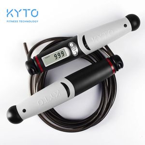 Kyto Jump Rope Digital Counter for Indoor / Outdoor Fitness Training Boxing Ajustement Calorie Jump Corde Exercice 240428