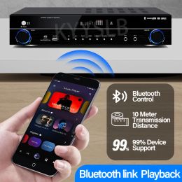 KYYSLB 900W 5.1 Amplificador de sonido Bluetooth para altavoces Audio Hifi Karaoke Fever Sistema de cine en casa Digital Amplificador
