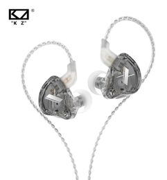 KZ EDX 1DD Écouteurs dynamiques HiFi Bass Earbuds in Ear Monitor Sport Noise Anceling Headset ZSTX ED9 ST1 MT1 EDS2994800