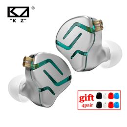 KZ ZES Electrostatic + Dynamic Drive Headphones Hybrid Drive Earphones Sport Game Headsets Micphones KZ EDX EDS EDC ZSN ZEX PRO
