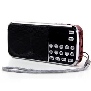 L-088 Kaartradio Draagbare Ouderen Kaart Speaker Karaoke Machine Op voorraad DHL A56