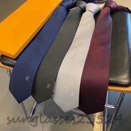 L Corbata a cuadros trenzada, Corbata de hombre, corbata formal, pajarita, corbata de seda jacquard, bordado de logo oscuro, Versión de alta calidad, w036