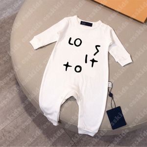 L Designer Baby Romper Barboteuses Nouveau-né Onesies Body Bébés Vêtements Garçons Filles Combinaison Lettre Costume Salopette Vêtements Enfants Body CYD23110301