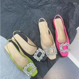 l Fashion High Pointe sandalen hakken ondiepe mond single schoen vrouwen 2024 lente zomer dames rijndiamond Mary Jane 89168 s 81141 s 49938 s