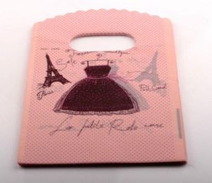 l pochette à bijoux200 pièces Paris tour Eiffel sacs en plastique bijoux sac cadeau 9x15cm5358430