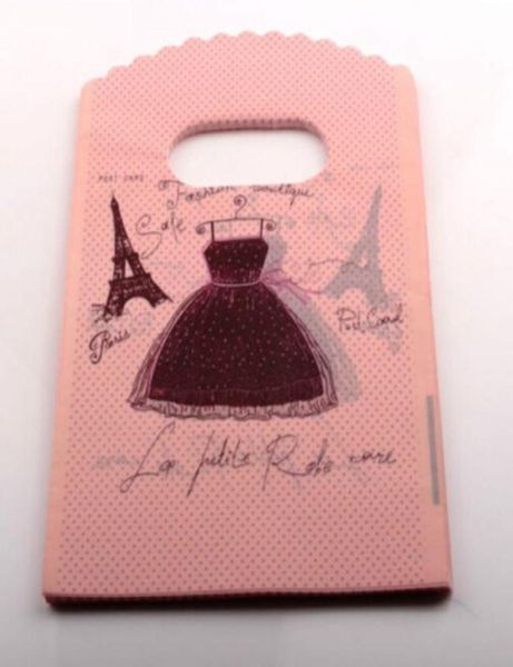 l joyería POUCH200 PCS Paris Eiffel Tower Bolsas de plástico Bolsa de joyería 9x15cm3542948