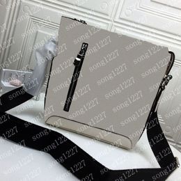 L Luxurys Designers Bags 424Black et 18 blanc parfait artisanat oblique sac montel pochman zipper lisse la qualité très goo223a