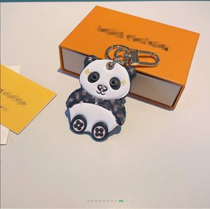 L Panda hanger sleutelhanger Hoge kwaliteit dierentas hanger sleutelhanger Verjaardagscadeau Kerstcadeau Paar sleutelhanger