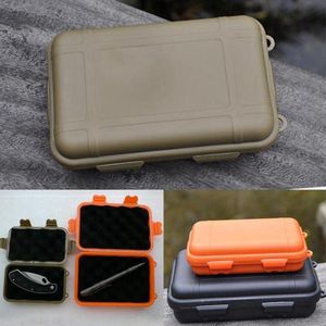 L/S Maat Outdoor Waterdichte Survival Container Plastic Luchtdichte Opbergdoos voor Camping Outdoor Reizen Opbergdoos