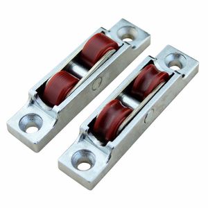 Balkon Glijden Plastic Stalen Deur Poelie Aluminiumlegering Scherm Venster Nylon Wiel Mute Roller Hardware