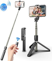 L03 Aluminium legering opvouwbare Bluetooth Tripod Selfie Stick018222145