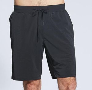 L07 Shorts pour hommes séchage rapide Yoga sport Fitness pantalons courts avec cordon de serrage Cinchable pantalons de survêtement d'entraînement d'été avec dos DropIn P5883603