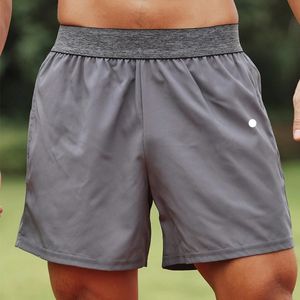 LL Short taille moyenne Short à séchage rapide pour hommes Short de jogging en tissu Swift Short de sport respirant Short de course