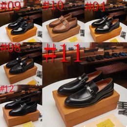 L1 / 12MODEL Nuevos mocasines amarillos Zapatos para hombres Flock Zapatos casuales Transpirable Slip-On Boda Envío gratis Tamaño 38-45 Zapatos de vestir de diseñador para hombres