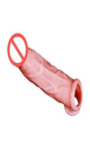 L12 TOETOYS MASSAGERS SEX Volwassen Penis Extender Uitbreiding Herbruikbare penishoes voor mannen Extension Cock Ring Delay Paren Product4931076