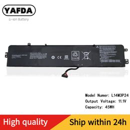 Batería para portátil L14M3P24 para Lenovo Ideapad Xiaoxin 700 R720 Y700-14ISK Y520-15IKB Y720-14ISK L14S3P24 L16M3P24 11,1 V 45Wh