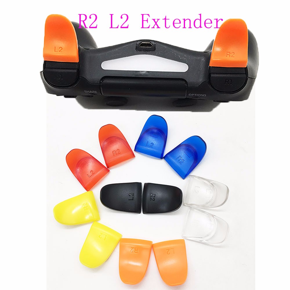 L2 R2 Trigger Extenders Extender Buttons For PS4 Controller Dual Extended Triggers Button DHL FEDEX EMS FREE SHIP