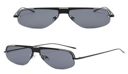 L2028 Mode Runde Sonnenbrille Brillen Sonnenbrille Designer Marke Schwarz Metallrahmen Dunkle 50mm Glaslinsen Für Herren Damen Besser 2341262