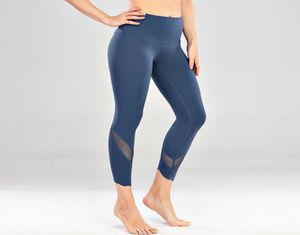 L22 femmes Leggings pantalons de Yoga nu ponçage Octave vêtements de sport maille vague pieds taille haute Fitness vêtements de sport Sexy Leggins8656064