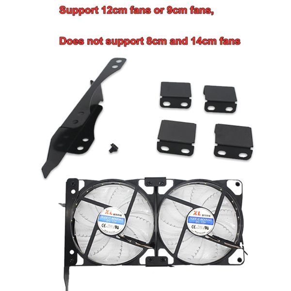 L43d 1-pack 3 ventilateur de ventilateur support de machine à sous PCI pour la carte vidéo Prise en charge du diy