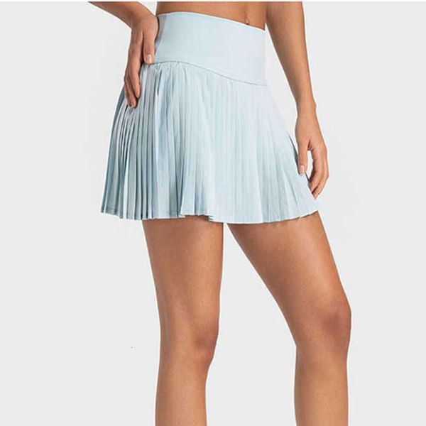 L44 Yoga Tenues Sports Joupes plissées Running Shorts Femmes Summer Sweat Sweat Golf Robe sexy haute taille Pantal