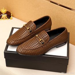 L5 Men Leather Shoes Luxury Designer Loafers 2020 Fashion Slip-On Drive Moccasins Footwear Male Moccasins Oxfords Men Casual Shoes