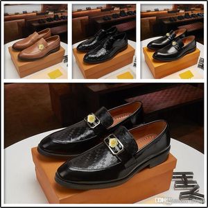 l5 NOUVELLE ARRIVÉE LUXE Zapatos De Hombre MODE CHAUSSURES FORMELLES élégantes à bout d'aile Robe de mariée masculine CHAUSSURES DE LUXE pour HOMMES 33