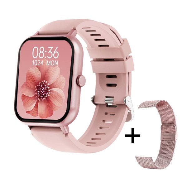 L54 Smart Watch Life Life Imperproof Fitness Tracker Sport pour iOS Téléphone Android Smartwatch Monice de fréquence cardiaque Fonctions de pression artérielle.