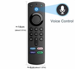10 stks/partij L5B83G Bluetooth Voice Afstandsbediening Stick 4K Max infrarood voor smart TV Nieuw
