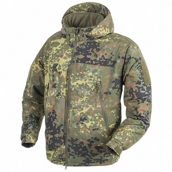 L7 Camo Parkas militares Hombres Invierno Cálido Chaquetas tácticas impermeables Al aire libre Polar Regi Caza Cam Senderismo Abajo Cortavientos V3Cx #