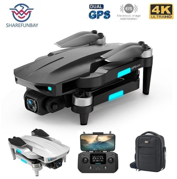 L700 PRO GPS Drone 4K professionnel double caméra HD FPV 12Km photographie aérienne moteur sans brosse pliable quadrirotor jouets 2203116520186
