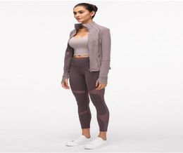 L78 Lu chaqueta de entrenamiento de yoga para otoño invierno con diferentes colores de manga larga9323477