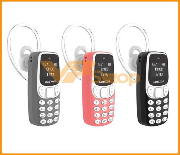 L8Star BM90 Téléphone 2019 Version la plus récente Mini téléphone portable Super Small Mini Magic Voice Bluetooth Elecphones Wireless Headphone1927478