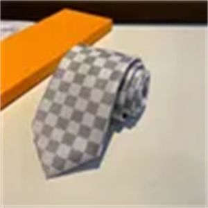 L99 NIEUWE MANNEN TIES Fashion Silk Tie 100% Designer stropdas Jacquard Classic geweven handgemaakte stropdas voor mannen Wedding Casual en zakelijke stropdassen met originele doos gl