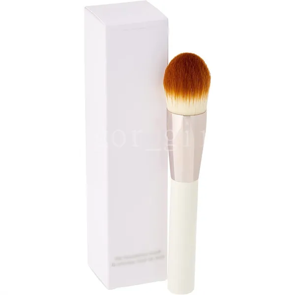 La marque Brand Makeup Brushes Foundation Brush pour Girl Face Cosmetic Tools Bross Brosses de base avec un sac net Hair Soft Quality Dropshipping