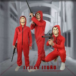 La Casa De Papel Salvador Dali Cosplay Disfraz Salvador Dali Cosplay Película Disfraz Máscara S-2XL Halloween Cosplay Máscaras De Fiesta DHW10