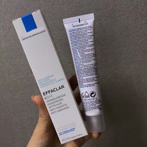 La Roch effaclar k(+) 40ml Duo+ piel grasa cuidado renovador anit-oxidación anti-sebo ocho HR crema para el cuidado de la piel facial de DHL