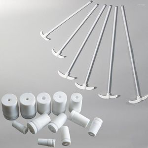 Lab 250mm To 500mm Foldable Stirring Paddle PTFE Stir Bar For School Experiment