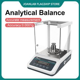 Balances de laboratoire balance analytique affichage numérique microbalance balance électronique de précision 120g 220g gamme 0.1mg CE