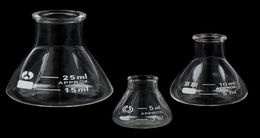 Fournitures de laboratoire 1 pièce, flacon Erlenmeyer conique en verre de 1025ml, Borosilicate1754871