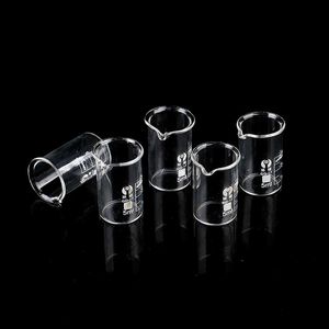 Fournitures de laboratoire 5 pièces capacité 5ml forme basse bécher laboratoire de chimie verre Borosilicate flacon Transparent épaissi avec bec