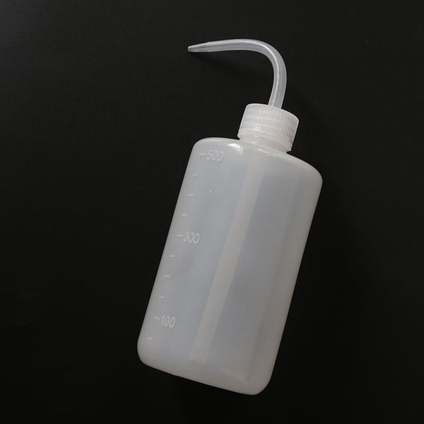 Fournitures de laboratoire Capacité Tattoo Squeeze Bottle Clean Transparent White Plastic Green Liquid Soap Laboratory Equipment Measuring 150/250 / 500ML